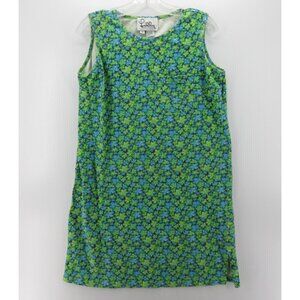 VINTAGE Lilly Pulitzer Dress Small Shift Floral Pullover 90s Y2K